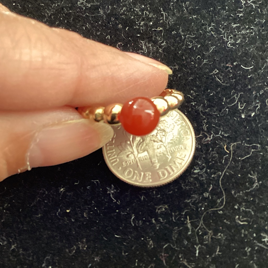 18k Bubble Ring